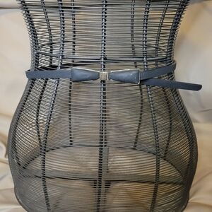 Fashion Bow Belt Black & Gold